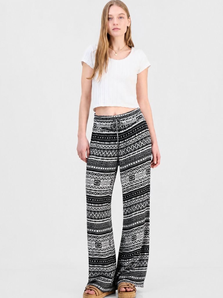Bobbie Brooks Geometric Patterned Pants Size Small